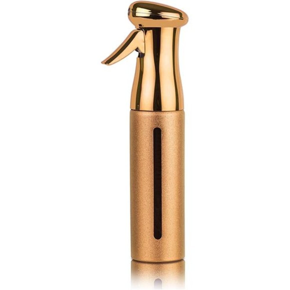 Salon Style Hair Spray Bottle (10oz) Patent – 360 Ultra Fine Water (Gold)